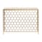 Gold Metal Contemporary Console Table 30" x 42" x 14"